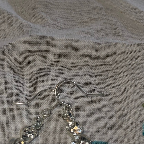Unbranded Rhinestone Drop Earrings - Picture 4 of 7